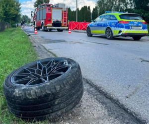 Tragiczny wypadek BMW w Sochaczewie