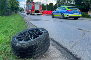 Tragiczny wypadek BMW w Sochaczewie