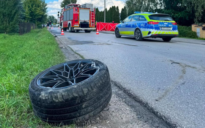 Tragiczny wypadek BMW w Sochaczewie