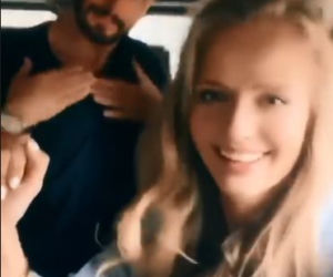 M jak miłość: Sławek Uniatowski (Leszek), Dominika Krzyszczyńska (nowa kochanka)