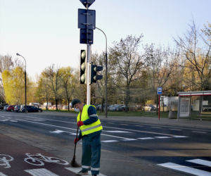 Trwa sprzątanie ścieżek rowerowych 