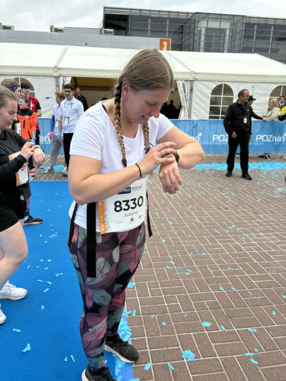 Leszczyński MONAR na poznańskim półmaratonie
