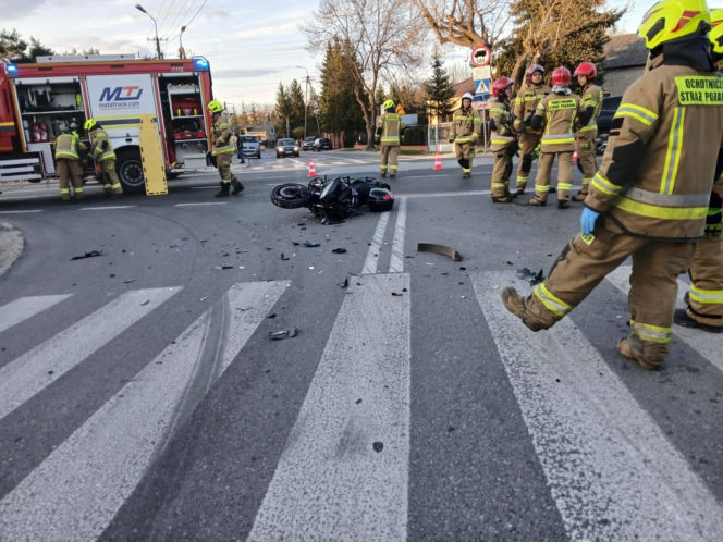 Baron miał spowodować wypadek pod Warszawą