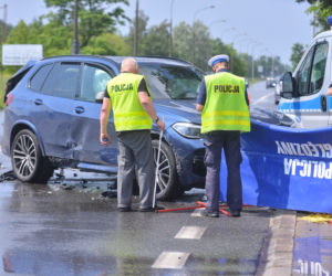 Śmiertelny wypadek z udziałem motocyklisty w Radości