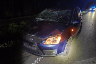 Cztery wypadki w końcówce października w powiecie hajnowskim