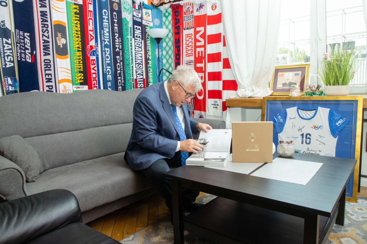 Czarnecki kocha sport