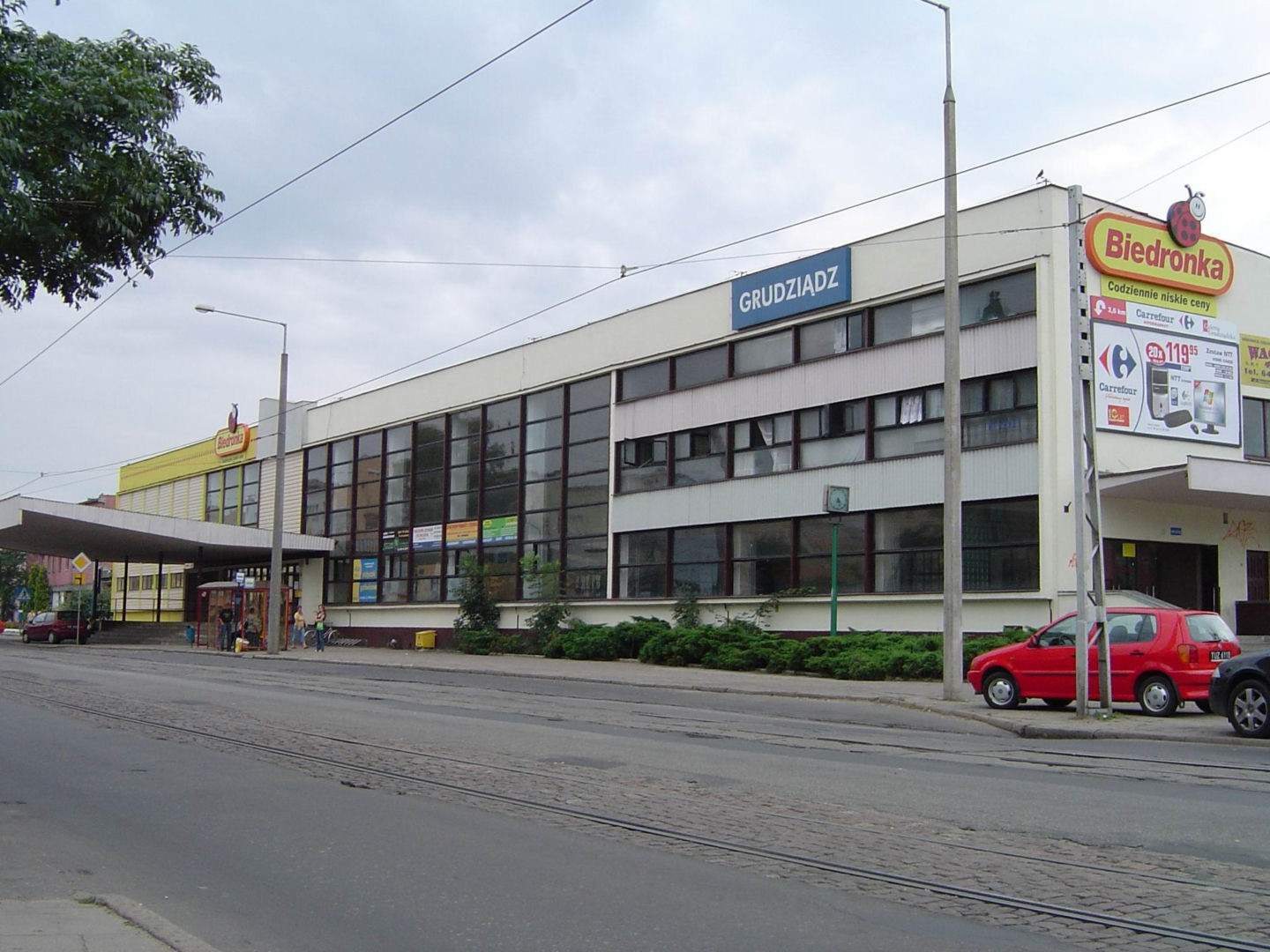 Dworzec kolejowy w Grudziądzu przed modernizacją