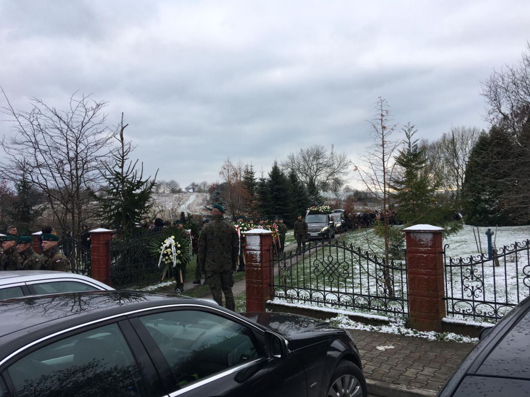 Tak żegnają  Bogusława, ofiarę wybuchu w  Przewodowie