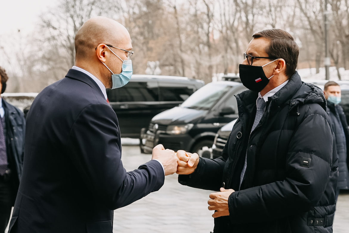 Morawiecki z wizytą na Ukrainie