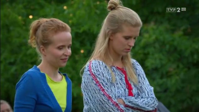 M jak miłość odcinek 1248 Natalka (Marcjanna Lelek) Ewa (Dominika Kluźniak)