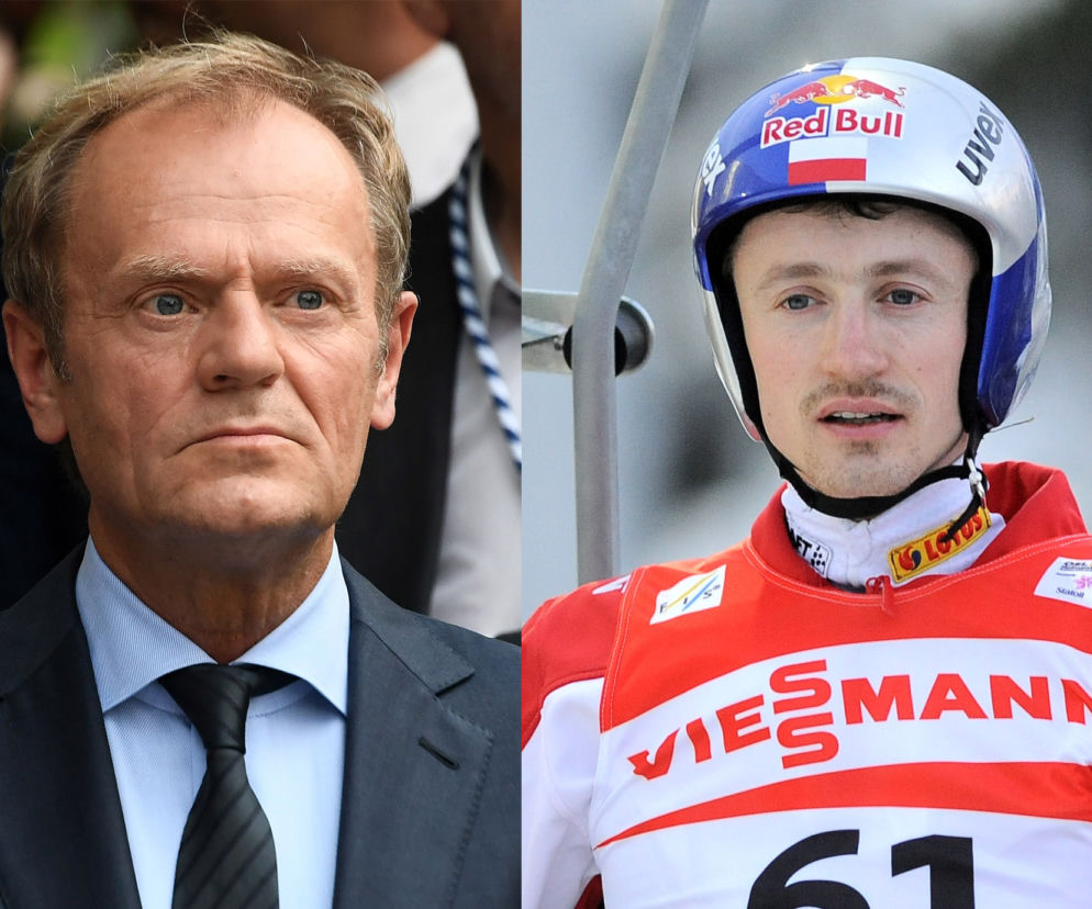 Donald Tusk, Adam Małysz