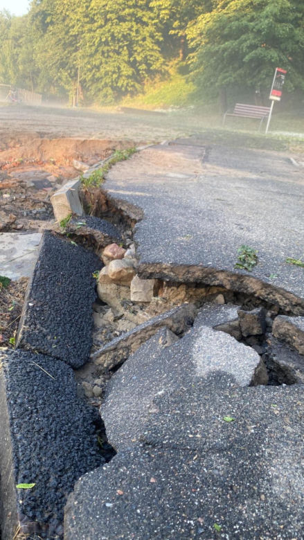 Pogodowy armagedon w Gnieźnie. Tak wyglądało miasto pod gradobiciu i ulewach [ZDJĘCIA]. 