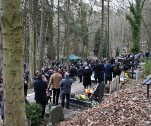 Pogrzeb Piotra Świąca w Gdańsku, 13.03.2021 r.