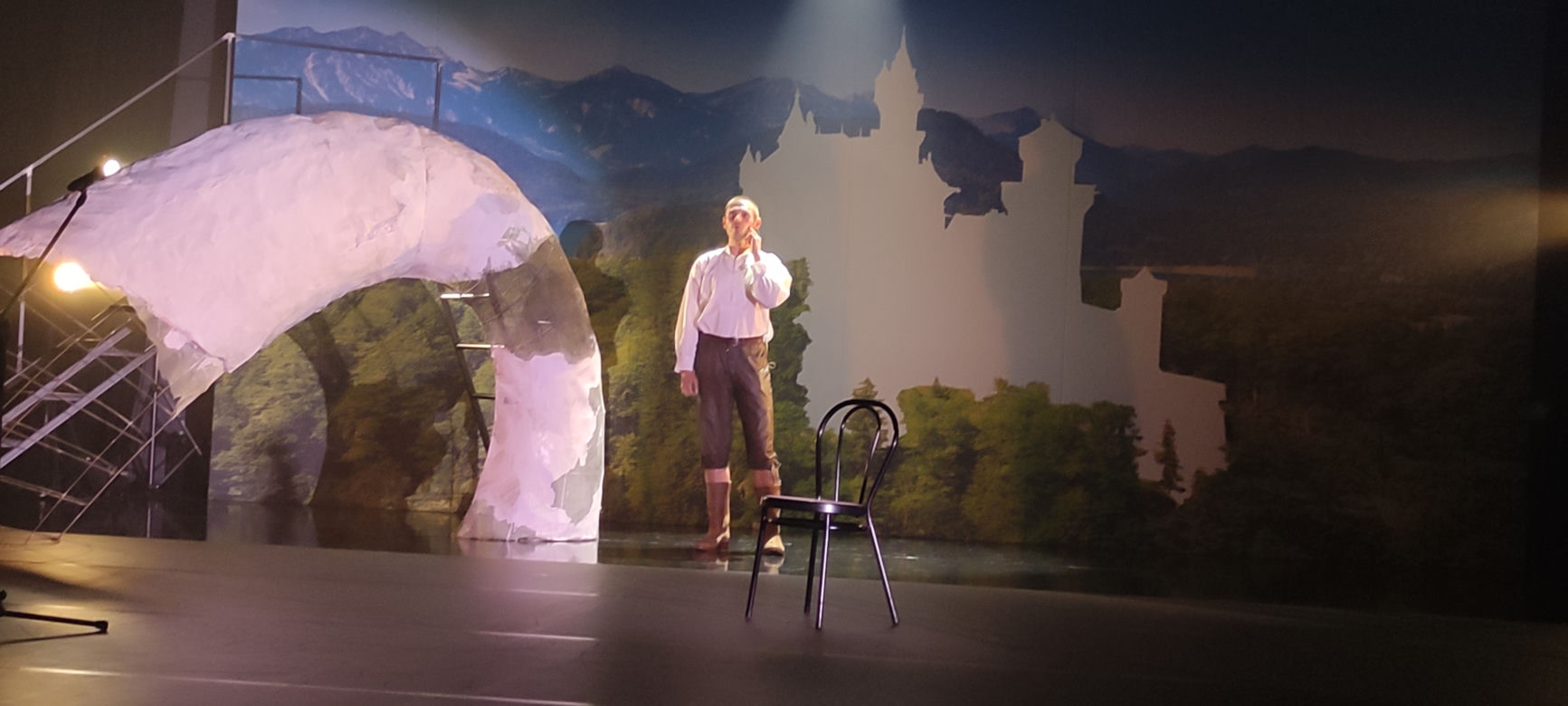 Fragmenty premierowego spektaklu "Ludwig"