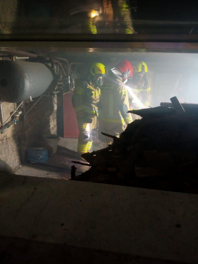 Pożar w domu jednorodzinnym w Ratowicach niedaleko Leszna. Wiadomo, co było przyczyną