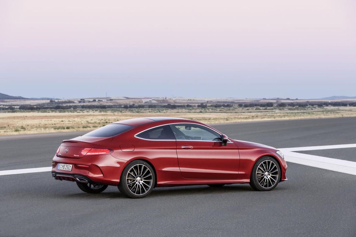 2015 Mercedes klasy C Coupe