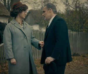 Stulecie Winnych 4 odc. 45. Andzia (Barbara Wypych), Stanisław (Jan Wieczorkowski) - wspomnienie zaręczyn