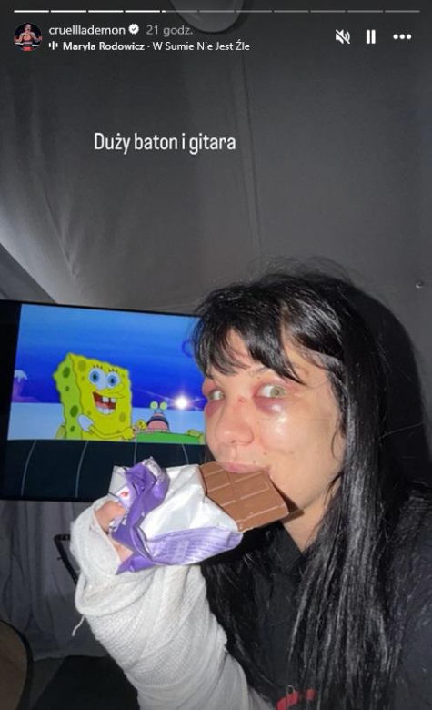 Dominika Rybak po walce