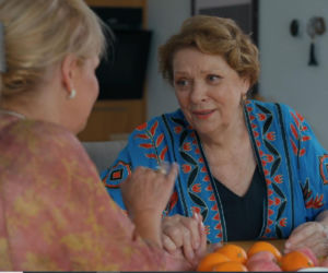 Barwy szczęścia, odcinek 3306. Małgorzata (Adrianna Biedrzyńska), Dżo (Elżbieta Jarosik)