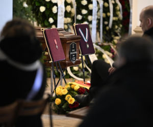 Państwowy pogrzeb Edwarda Linde-Lubaszenki