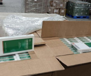 Nielegalne papierosy z Dubaju. Udaremniono przemyt za miliony