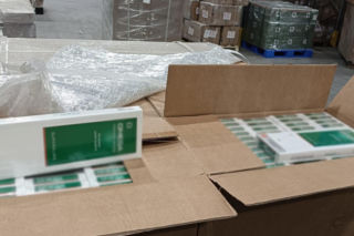 Nielegalne papierosy z Dubaju. Udaremniono przemyt za miliony