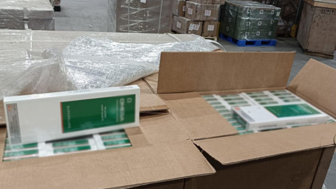 Nielegalne papierosy z Dubaju. Udaremniono przemyt za miliony