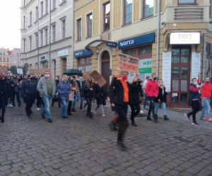Protest w Grudziądzu