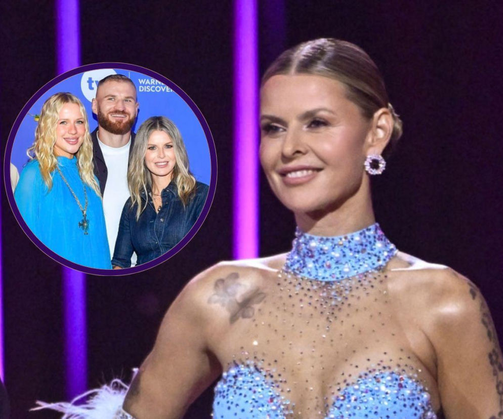 Uśmiechnięta Mandaryna w stroju tanecznym. Na miniaturze obok Jessica Mercedes z bratem. O ich relacji przeczytasz na Eska.