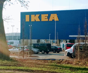 Budowa sklepu IKEA w Szczecinie - grudzień 2020