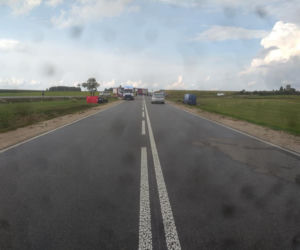 Dąbrowa Białostocka - Sokółka. Wypadek śmiertelny, jedna osoba zginęła [ZDJĘCIA]