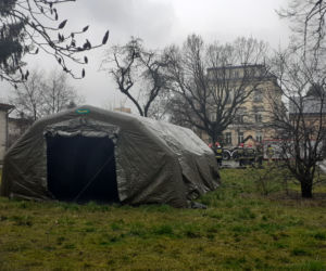 Ćwiczenia koronawirusowe w Przemyślu