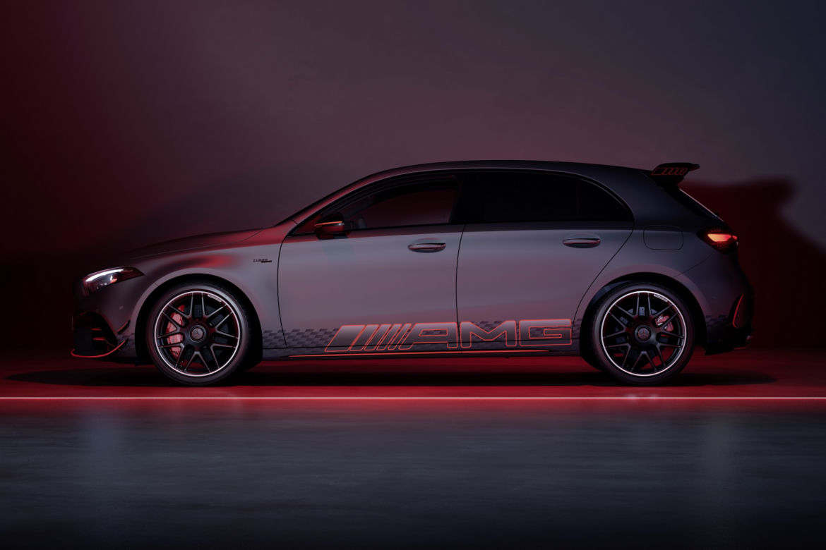 Mercedes Klasy A po liftingu (2023)