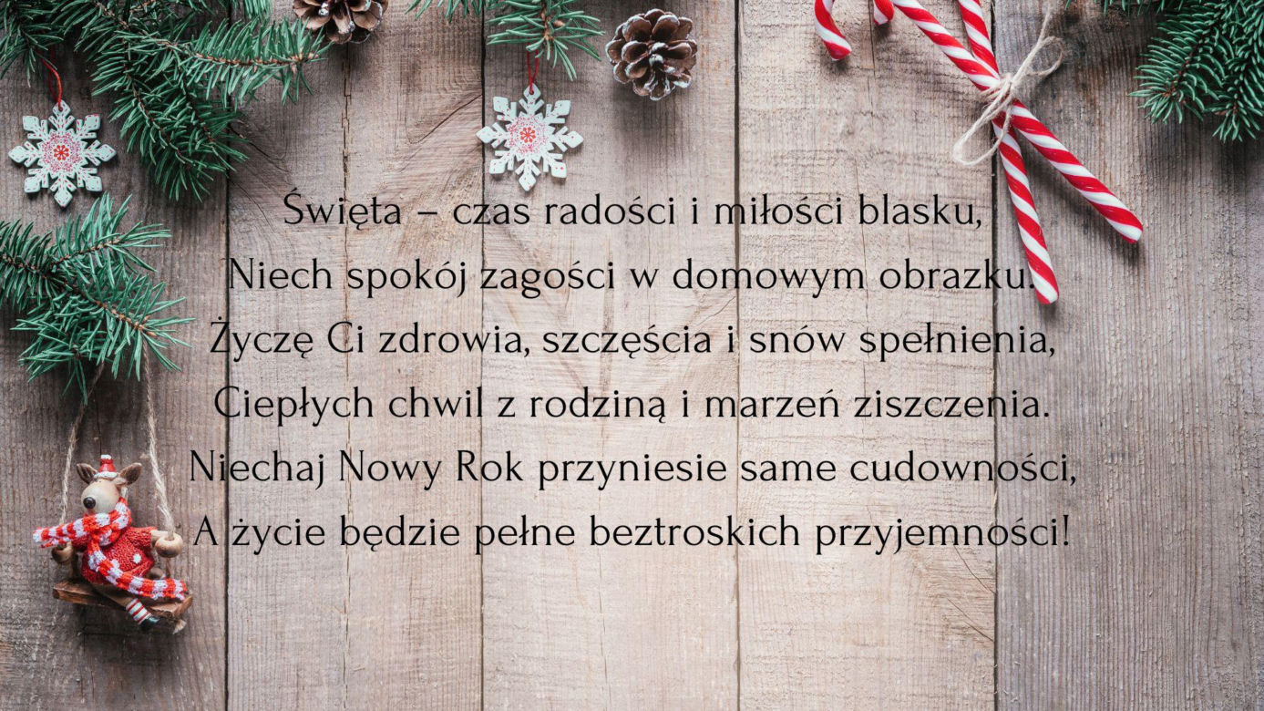 Wierszyki i życzenia na Boże Narodzenie 2024