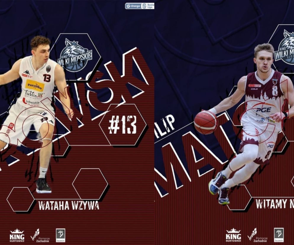 Kacper Borowski i Filip Matczak to nowi zawodnicy w kadrze Kinga Szczecin