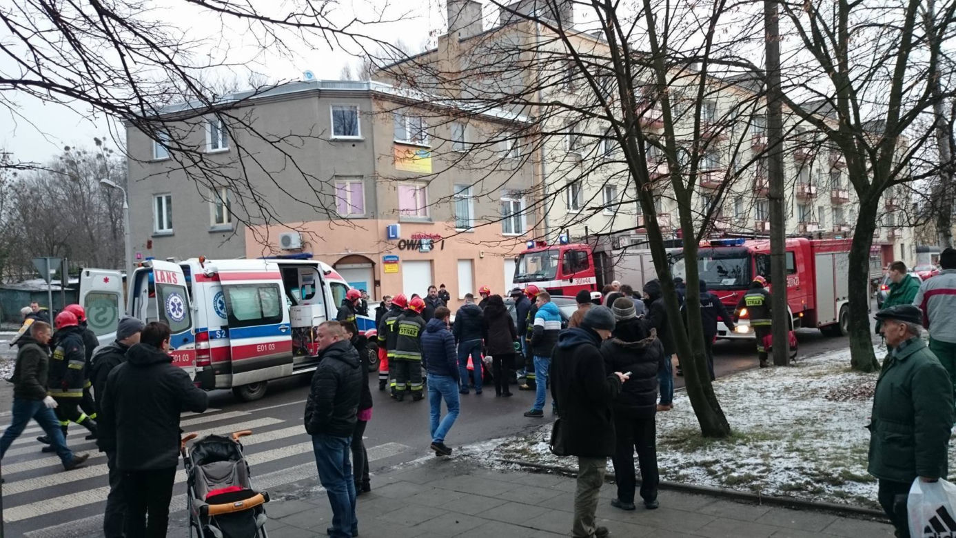 WYPADEK W ŁODZI.