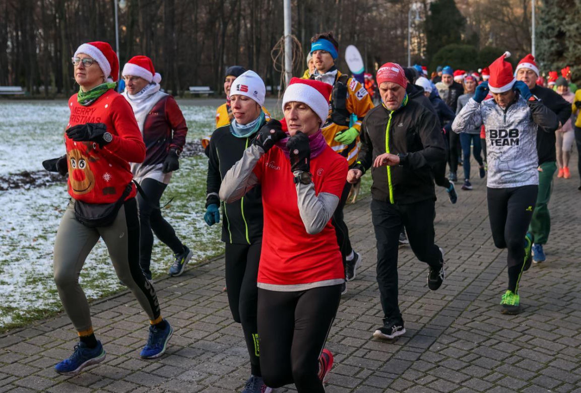 Parkrun Katowice w Parku Kościuszki