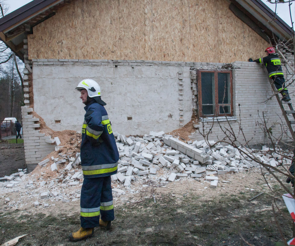 Zniszczenia po styczniowych wichurach w Polsce