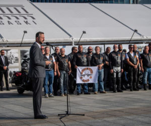Pamięć o Czarnej Brygadzie. Kosiniak-Kamysz zainaugurował rajd motocyklowy
