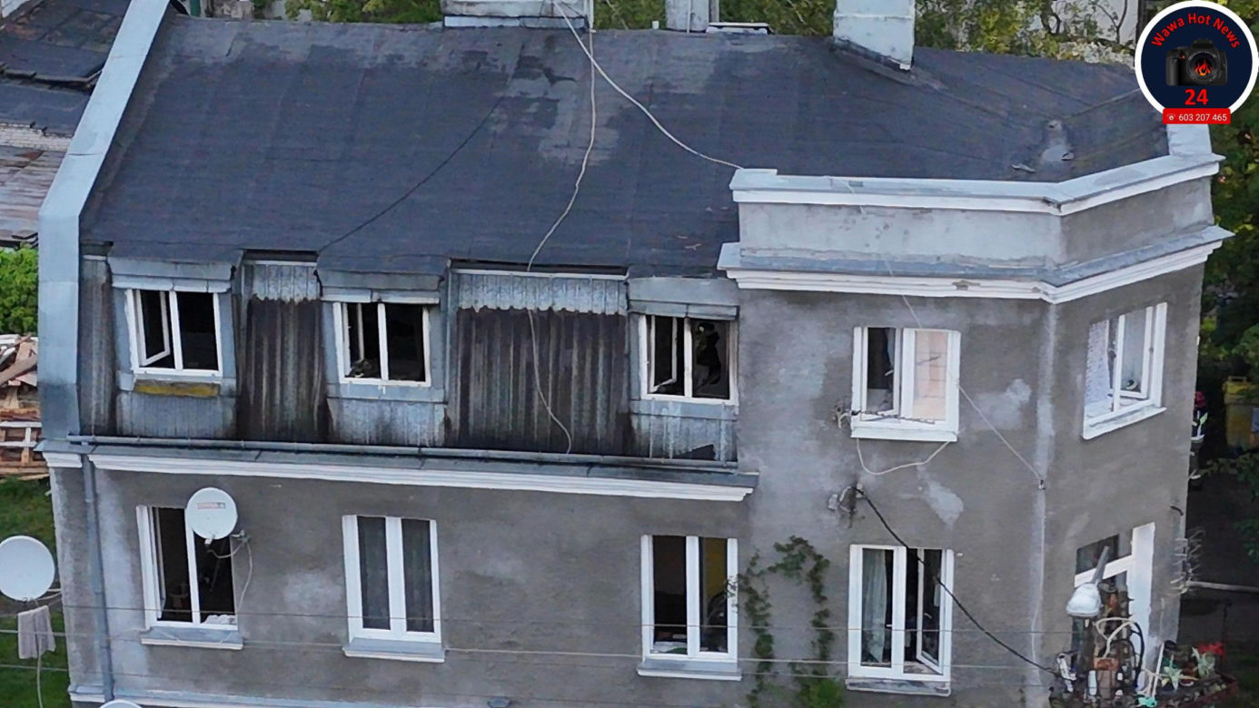 Tragiczny pożar w Piastowie. 12-letni chłopiec zginął w płomieniach