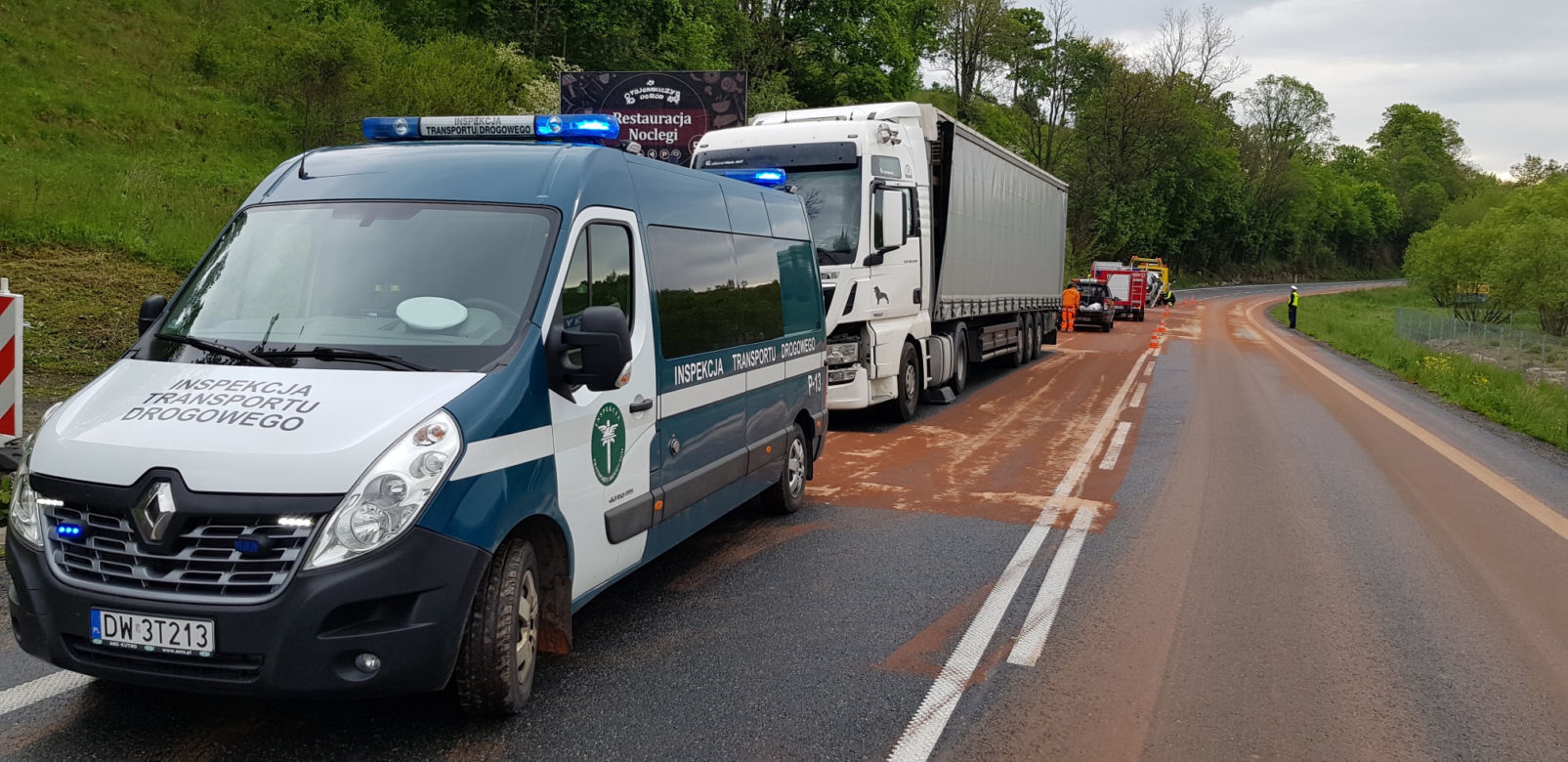 Wypadek na DK 8 w Szczytnej!