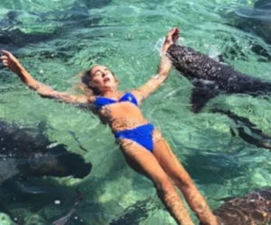 19-letnia modelka zaatakowana przez rekina