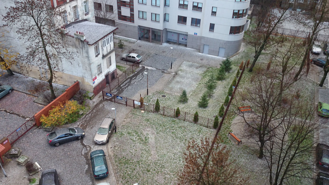 Burza z gradem przeszła przez Łódź