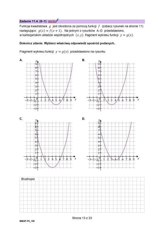 Matura próbna z matematyki 2023 - arkusz CKE