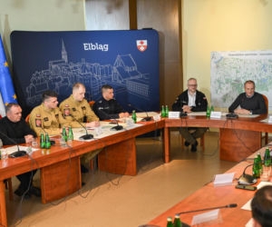 Atak zimy w Elblągu