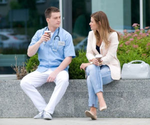 Pierwsza miłość. Agata (Aleksandra Kisio), Natan (Krzysztof Kwiatkowski)