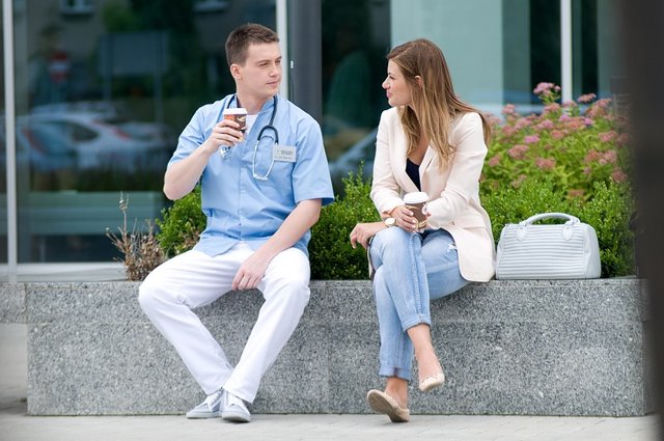Pierwsza miłość. Agata (Aleksandra Kisio), Natan (Krzysztof Kwiatkowski)