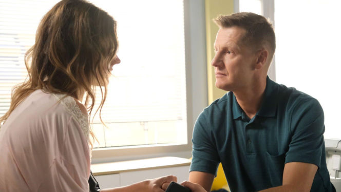 M jak miłość odc. 1907. Franka (Dominika Kachlik), Paweł (Rafał Mroczek)