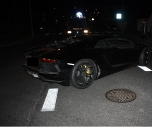 Lamborghini porzucone we Włocławku