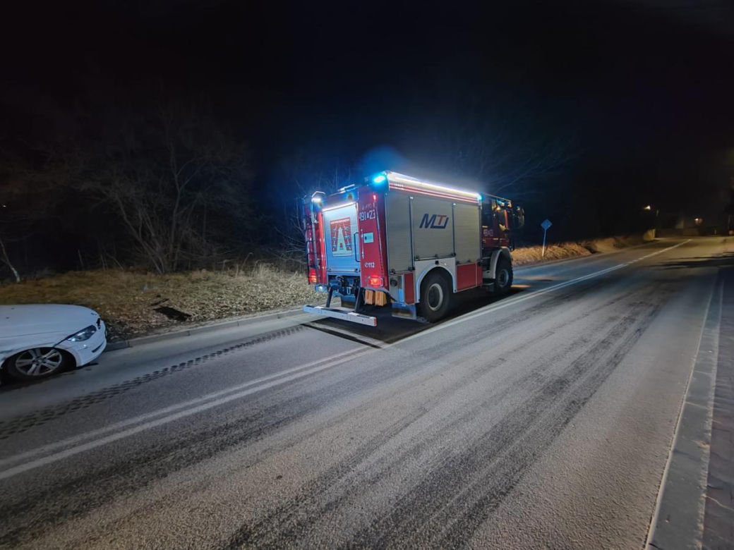 Wypadek na skrzyżowaniu 6-Września i Miodowej